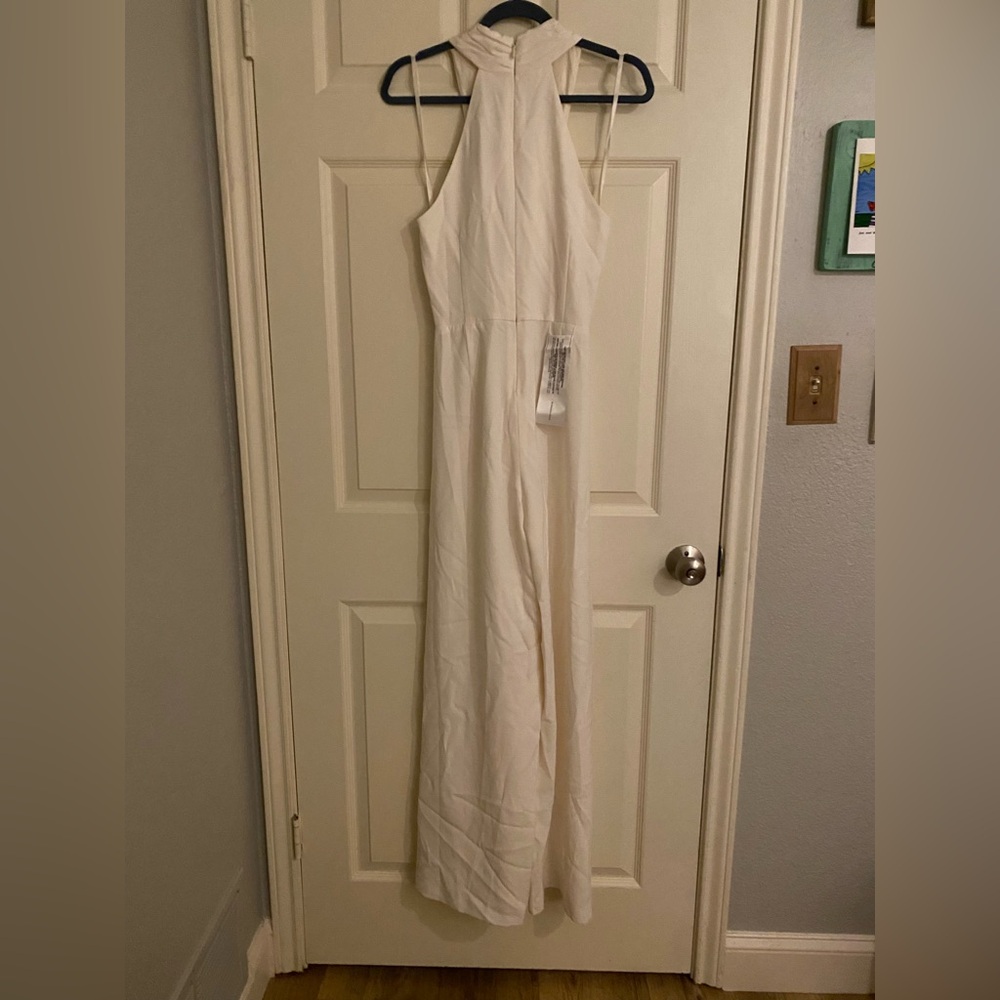 BCBGMAXAZRIA Garth Halter Jumpsuit size 8 NWT - Picture 9 of 9
